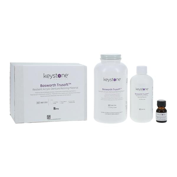 Trusoft Soft Liner Acrylic Reline Material 1Lb