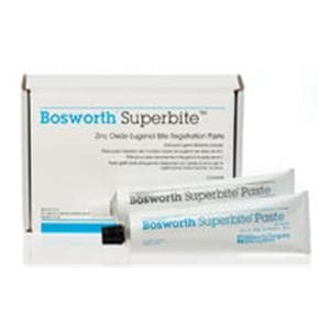 Superbite Paste Bite Registration 1 Minute Set Unflavored Complete Package Ea