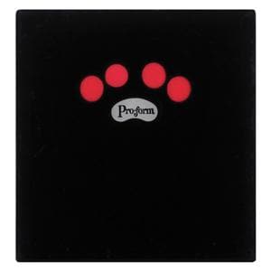 Pro-Form Laminate Mouthguard Material Black/Blood Red .160" 12/Pk