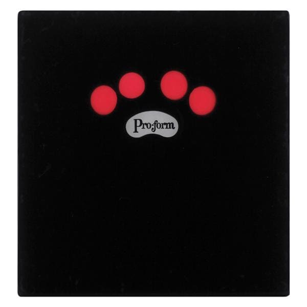 Pro-Form Laminate Mouthguard Material Black/Blood Red .160" 12/Pk