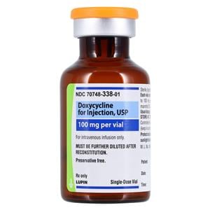 Doxycycline Hyclate Powder for Injection 100mg/Vl SDV Each