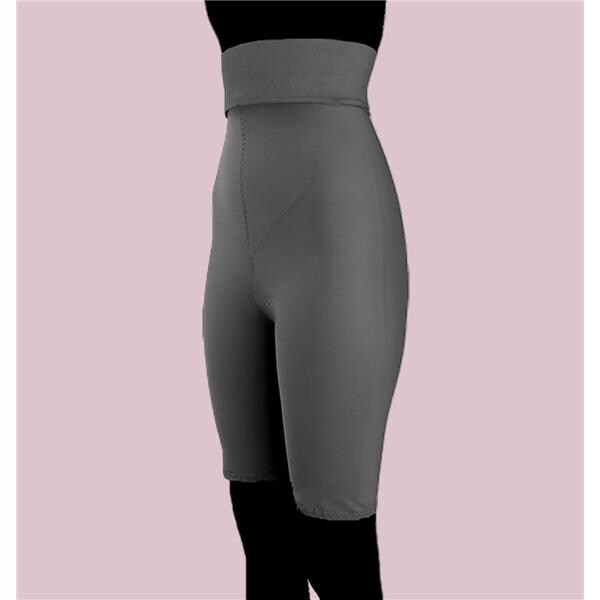Compression Girdle Above Knee/High Waist Small Black