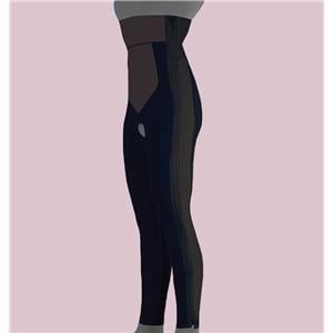 Compression Girdle High Waist/Ankle Length Small 33-36" Black