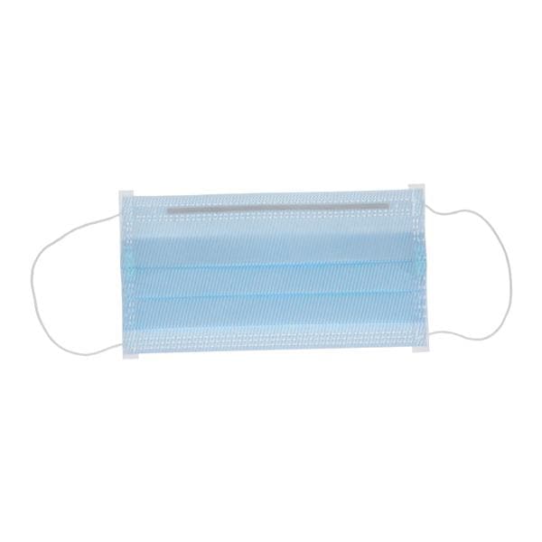 Barrier Surgical Combination Mask / Shield Not ASTM Rated Anti-Fog Blue 50/Bx