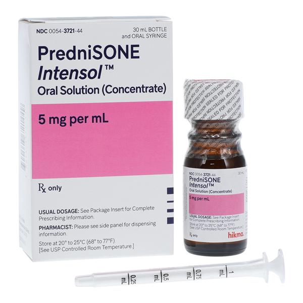 Prednisone Oral Solution 5mg/mL Bottle 30mL Each