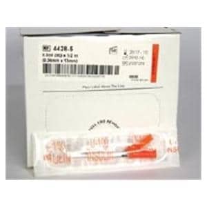 Needle-Pro EDGE Insulin Syringe/Needle 28gx1/2" 0.5cc Safety LDS 600/Ca