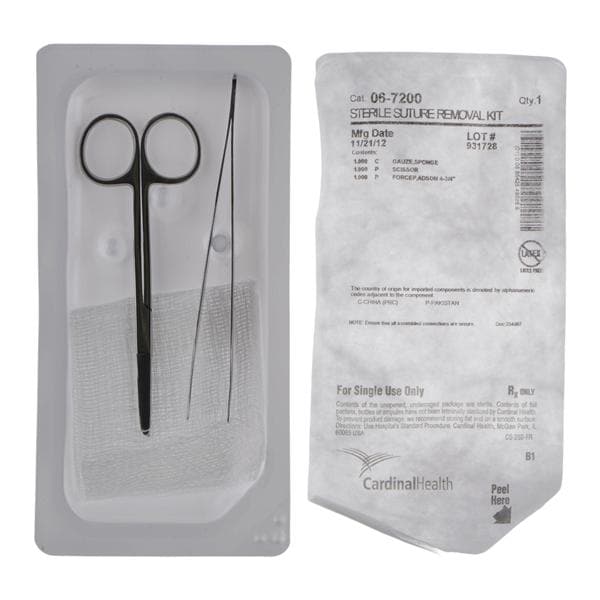 Suture Removal Kit, 50 EA/CA