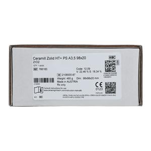 Ceramill Zolid HT+ Zirconia Disc A3.5 98x20 Ea