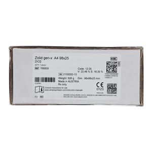 Zolid Gen-X Zirconia Disc A4 98x25 Ea