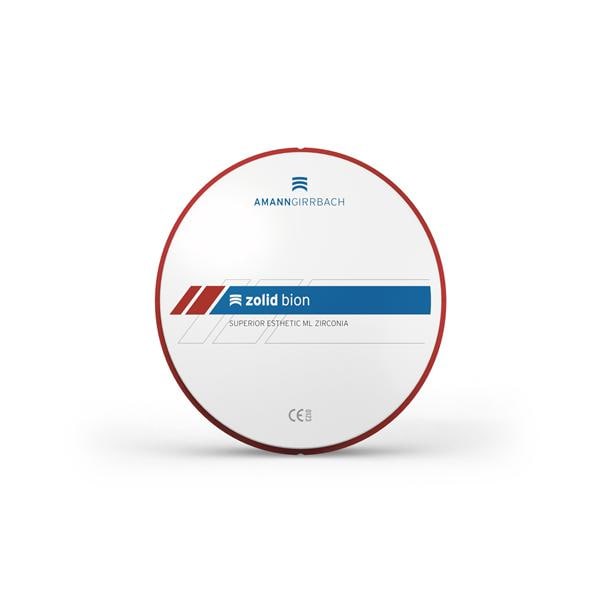 Zolid Bion Zirconia Disc C2 98x18 1/Ea