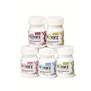 Kolorz Topical Anesthetic Gel Cherry Burst 1 Oz/Jr