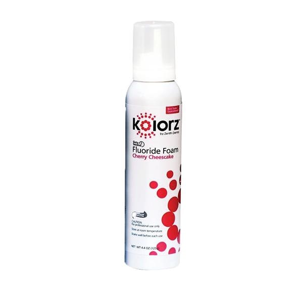 Kolorz Fluoride Foam 1.23% APF Cherry Cheesecake Ea