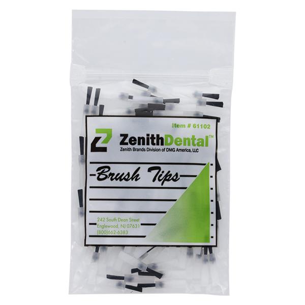 Brush Tips Clear 100/Pk