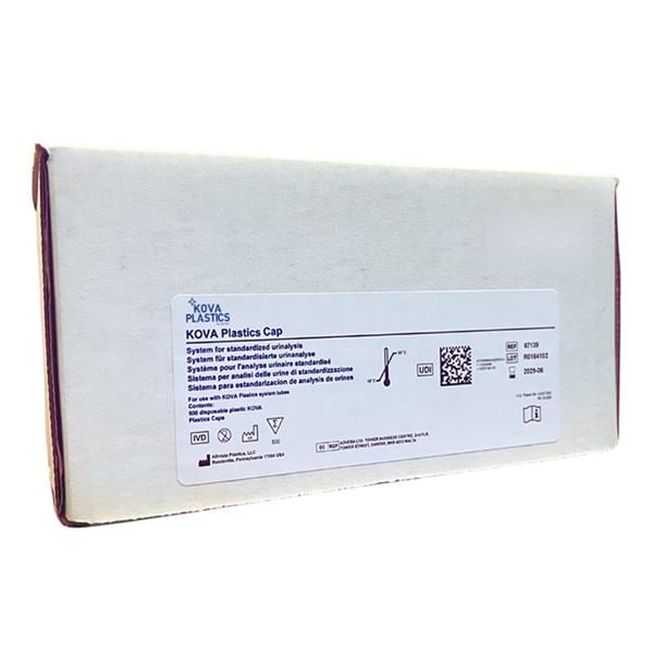 KOVA Plastics Flip Cap Plastic 500/Bx