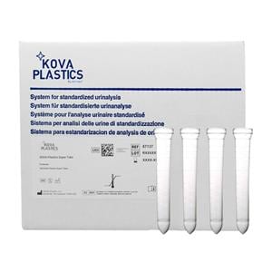KOVA Plastics Urinalysis Tube Plastic 12ml Non-Sterile 500/Ca