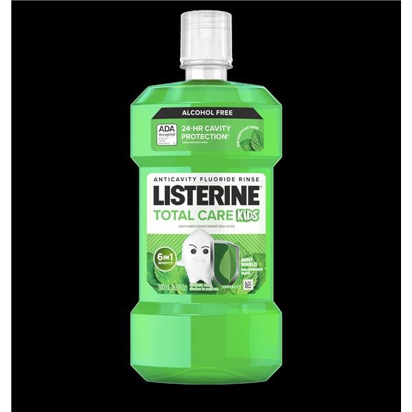 Listerine Smart Rinse Mint Shield Mouth Rinse 500 mL 6/Ca