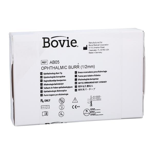 Ophthalmic Bur .5mm Sterile Reusable 10/Bx