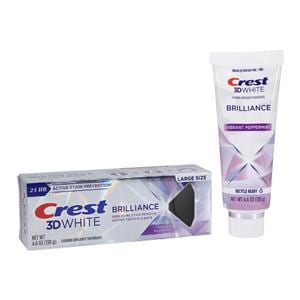 Crest 3D White Brilliance Whitening Toothpaste 4.6 oz Vibrant Peppermint 24/Ca