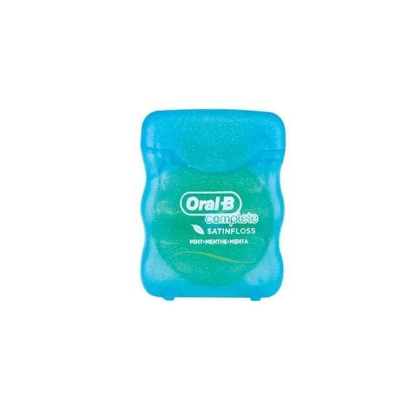 Oral-B Complete Satin Floss Waxed Floss 10 Yards Mint 144/Ca