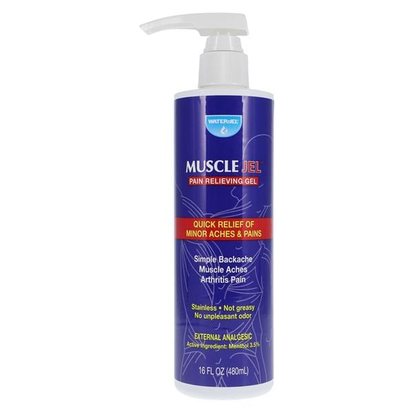 Muscle Jel Analgesic Gel 3.5% Pump 16oz/Bt
