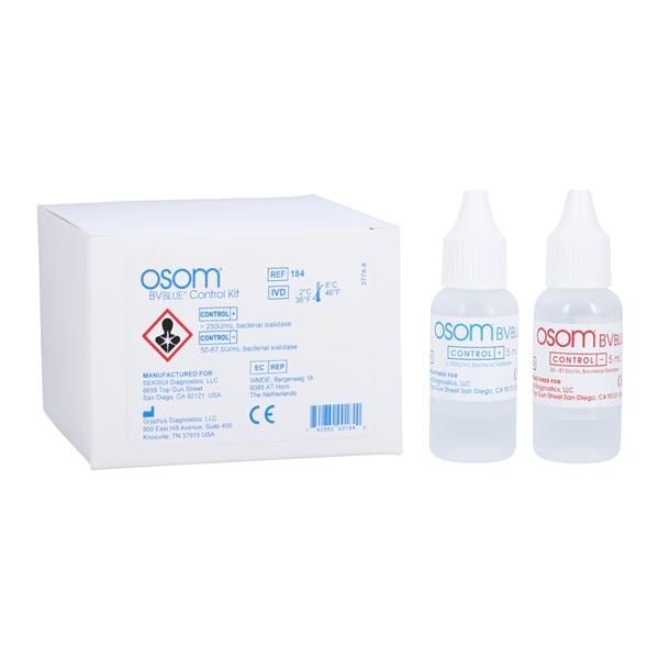 OSOM BVBlue BV: Bacterial Vaginosis Positive/Negative Control Ea