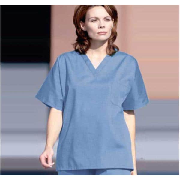 Fashion Seal Scrub Shirt Short Sleeves Medium Ceil EA
