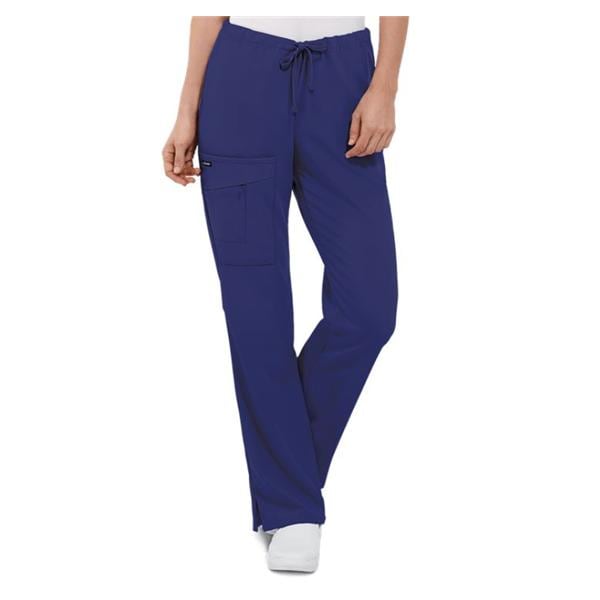 Jockey Scrub Pant 72% Plystr / 21% Rayon / 7% Spndx 4 Pkts Med Glxy Bl Womens Ea
