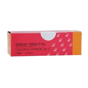 Gradia Direct Flo Flowable Composite BW Syringe Refill 2/Pk