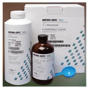 Nature-Cryl Denture Resin MC Arcrylic Heat Cure COE-LOR Mild Ea