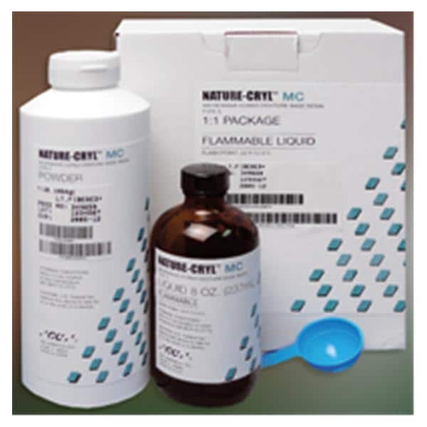 Nature-Cryl Denture Resin MC Arcrylic Heat Cure COE-LOR Mild Ea