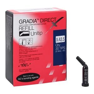 Gradia Direct X Universal Composite A3.5 Unitip Refill 20/Bx