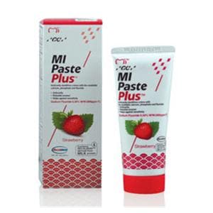 MI Paste Plus Tooth Topical 0.2% Sodium Fluoride Strawberry 10/Bx
