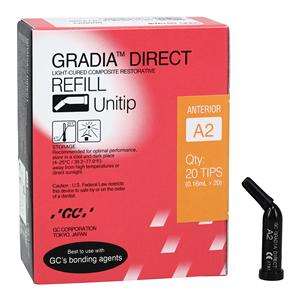 Gradia Direct Universal Composite A2 Unitip Refill 20/Bx