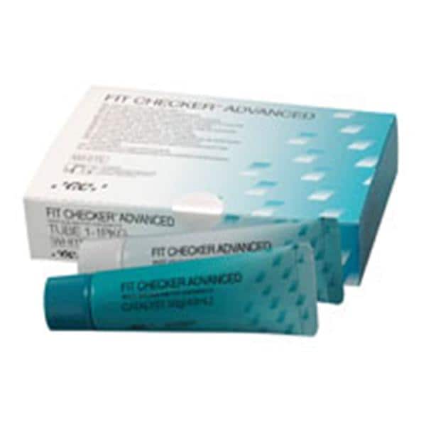 Fit Checker Advanced Occlusal Indicator Vnl Plythr Slcn VPS Tubes Package Wt Ea