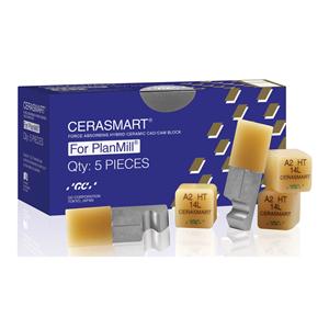 CERASMART LT Milling Blocks Low Translucency 12 A1 For PlanMill 5/Pk