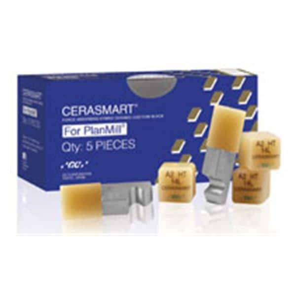 CERASMART LT Milling Blocks Low Translucency 12 A2 For PlanMill 5/Pk