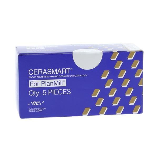 CERASMART LT Milling Blocks Low Translucency 14 A3 For PlanMill 5/Pk