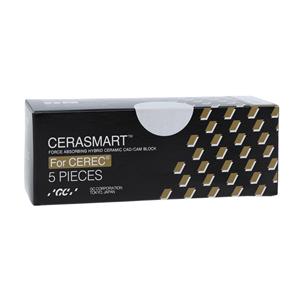 CERASMART HT Milling Blocks High Translucency 12 B1 For CEREC 5/Pk