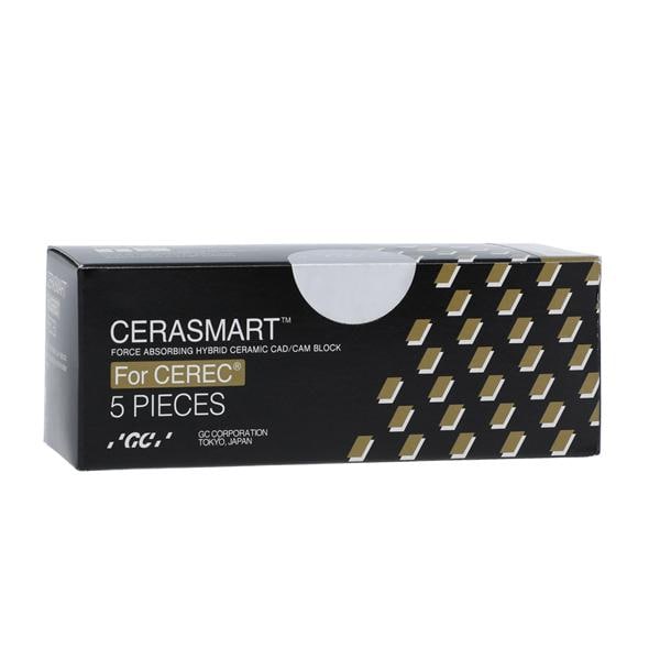CERASMART LT Milling Blocks Low Translucency 12 A1 For CEREC 5/Pk
