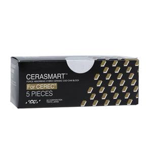 CERASMART HT Milling Blocks High Translucency 14L A2 For CEREC 5/Pk