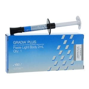 Gradia Plus Light Cure Indirect Restorative Light Body Paste Yellow 2ml/Ea