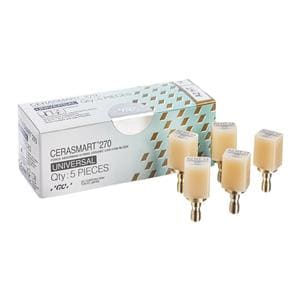 CERASMART 270 HT Milling Blocks High Translucency 14L A1 For Universal 5/Bx