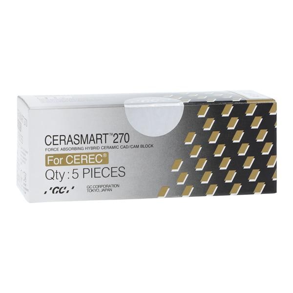 CERASMART 270 HT Milling Blocks High Translucency 14L A3 For CEREC 5/Bx