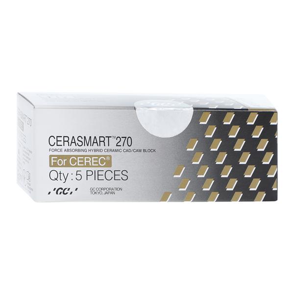CERASMART 270 LT Milling Blocks Low Translucency 14 A3.5 For CEREC 5/Bx