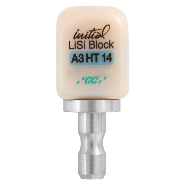 GC Initial LiSi Block Milling Blocks High Translucency 14 A3 For CEREC 5/Bx