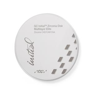 Initial Multilayer Elite Zirconia Disc A2 98.5x20mm Ea