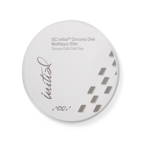 Initial Multilayer Elite Zirconia Disc A2 98.5x20mm Ea