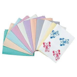 Econoback Patient Towel 2 Ply Tissue / Poly 13 in x 19 in Lav Disposable 500/Ca