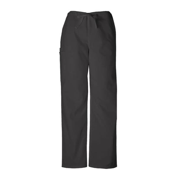 Cherokee Scrub Pant 65% Plstr/35% Ctn 3 Pockets 2X Large Black Unisex Ea