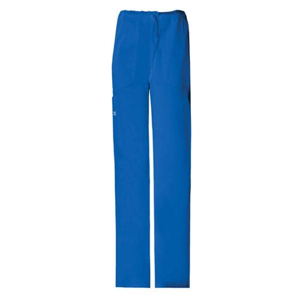 Cherokee Scrub Pant 4 Pockets Medium Royal Blue Unisex Ea